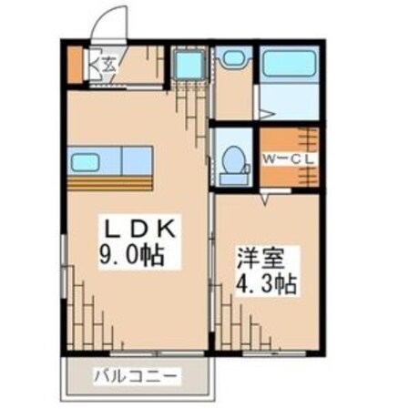 北山駅 徒歩11分 1階の物件間取画像